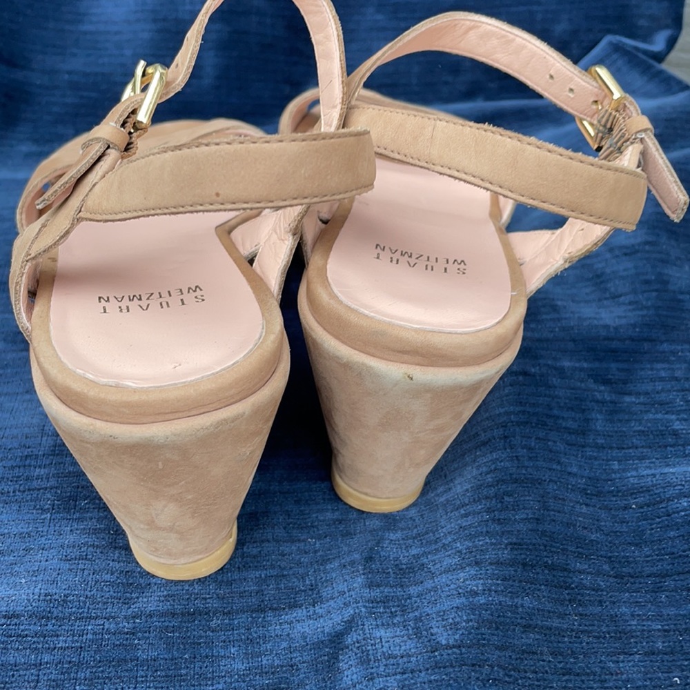 Stuart Weitzman Wedges Size 8 - image 6